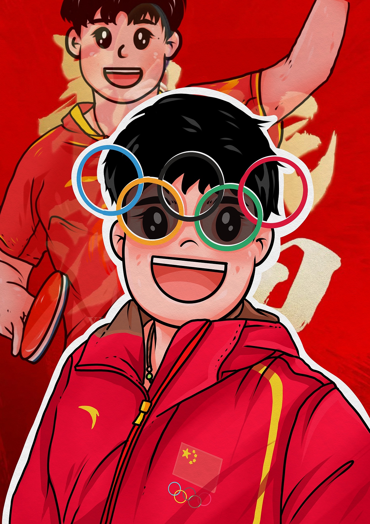 2024巴黎奥运会插画合集（二）（图ZMzc1MDUxNzYw） - 商业插画 - 站酷设计师嘛啦个巴子原创素材 - 站酷ZCOOL