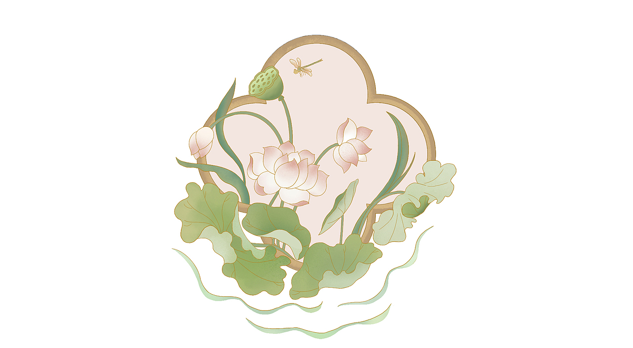 隰有荷华（图ZMzc1MDU0Njc2） - 海报 - 站酷设计师偷偷开心的小杨原创素材 - 站酷ZCOOL