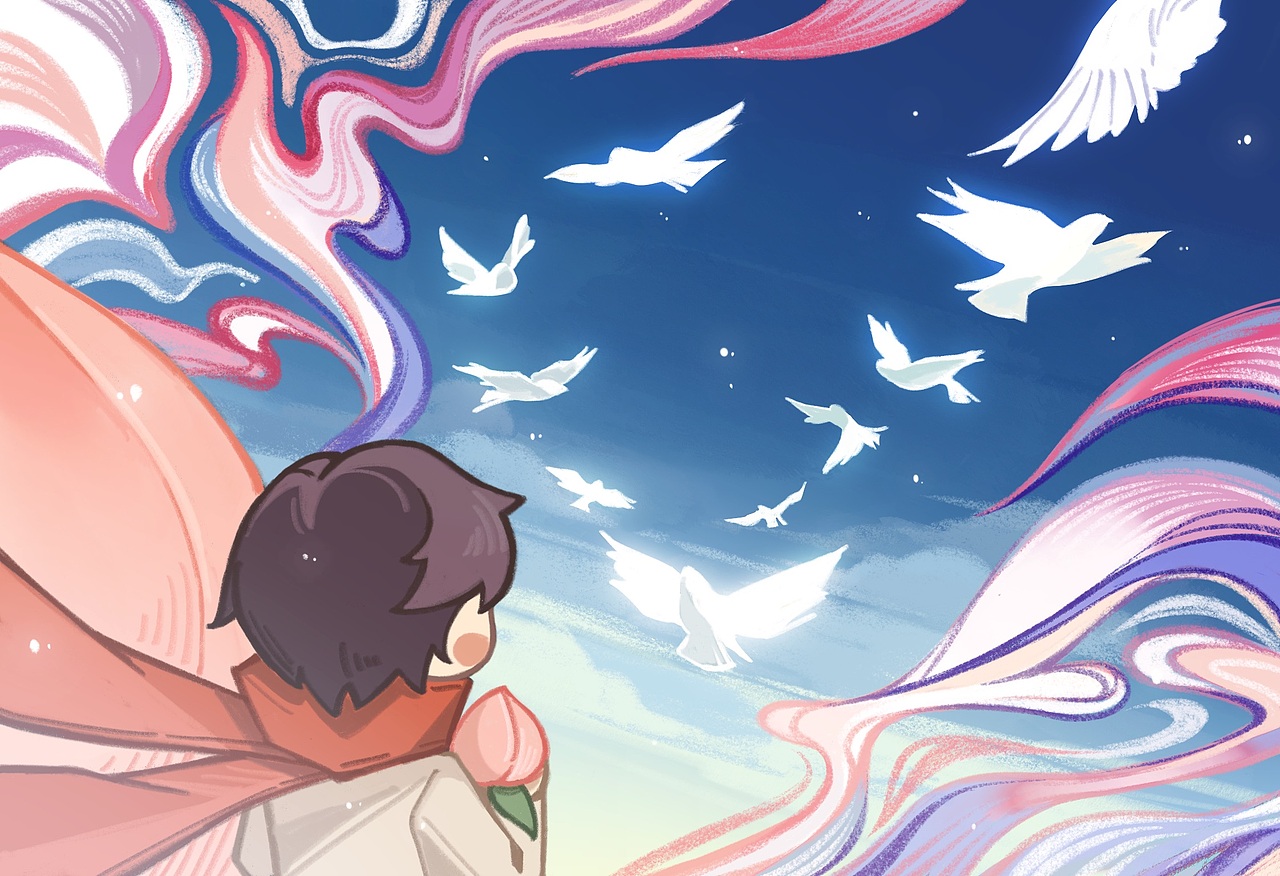 理想世界（圖ZMzc1MDU0OTU2） - 商業(yè)插畫 - 站酷設(shè)計(jì)師詹kaikai原創(chuàng)素材 - 站酷ZCOOL