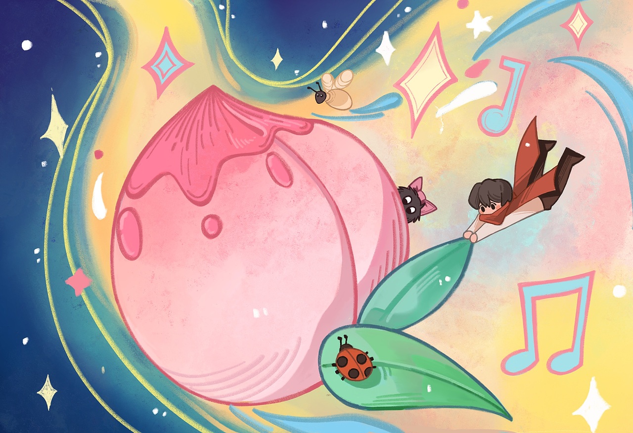 理想世界（圖ZMzc1MDU0OTc2） - 商業(yè)插畫 - 站酷設(shè)計(jì)師詹kaikai原創(chuàng)素材 - 站酷ZCOOL