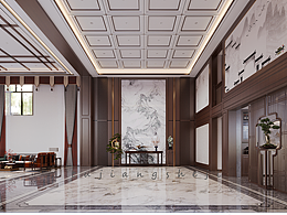 新中式别墅，以意会形的含蓄之美，还你一场风花雪月