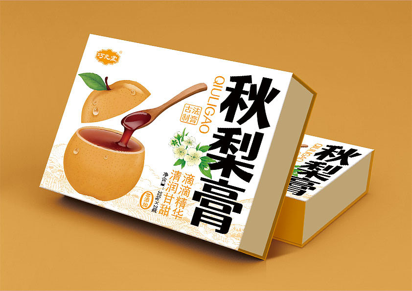 巧元堂/秋梨膏（图ZMzc1MDU4MDky） - 包装 - 站酷设计师九鼎设计原创素材 - 站酷ZCOOL