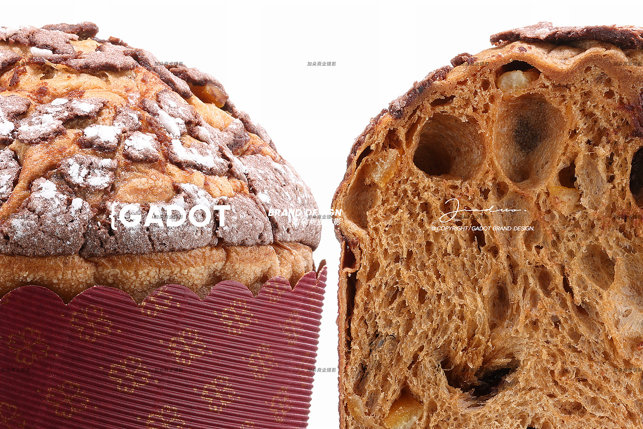 圣诞面包潘娜托尼|【三泺面包职人】X GADOT加朵摄影（图ZMzc1MDYwNTA4） - 美食摄影 - 站酷设计师加朵商业摄影原创素材 - 站酷ZCOOL