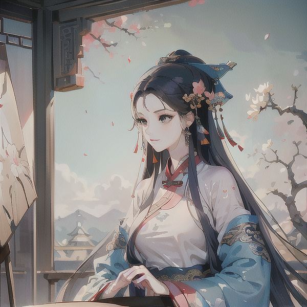 古风壁纸头像（图ZMzc1MDYwNzg0） - 商业插画 - 站酷设计师烟火遇原创素材 - 站酷ZCOOL