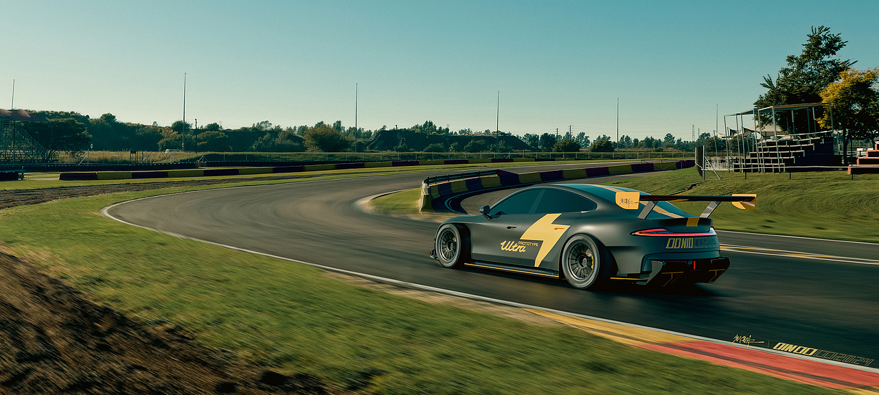 小米SU7_Ultra正向建模+渲染