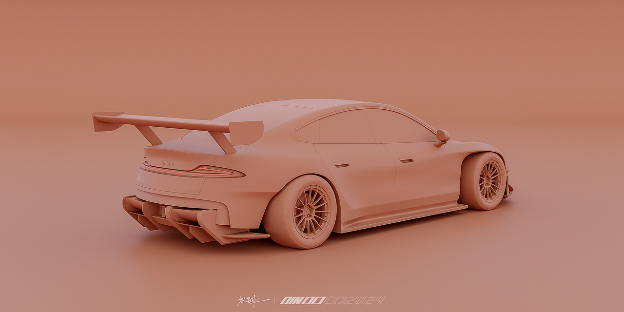 小米SU7_Ultra正向建模+渲染