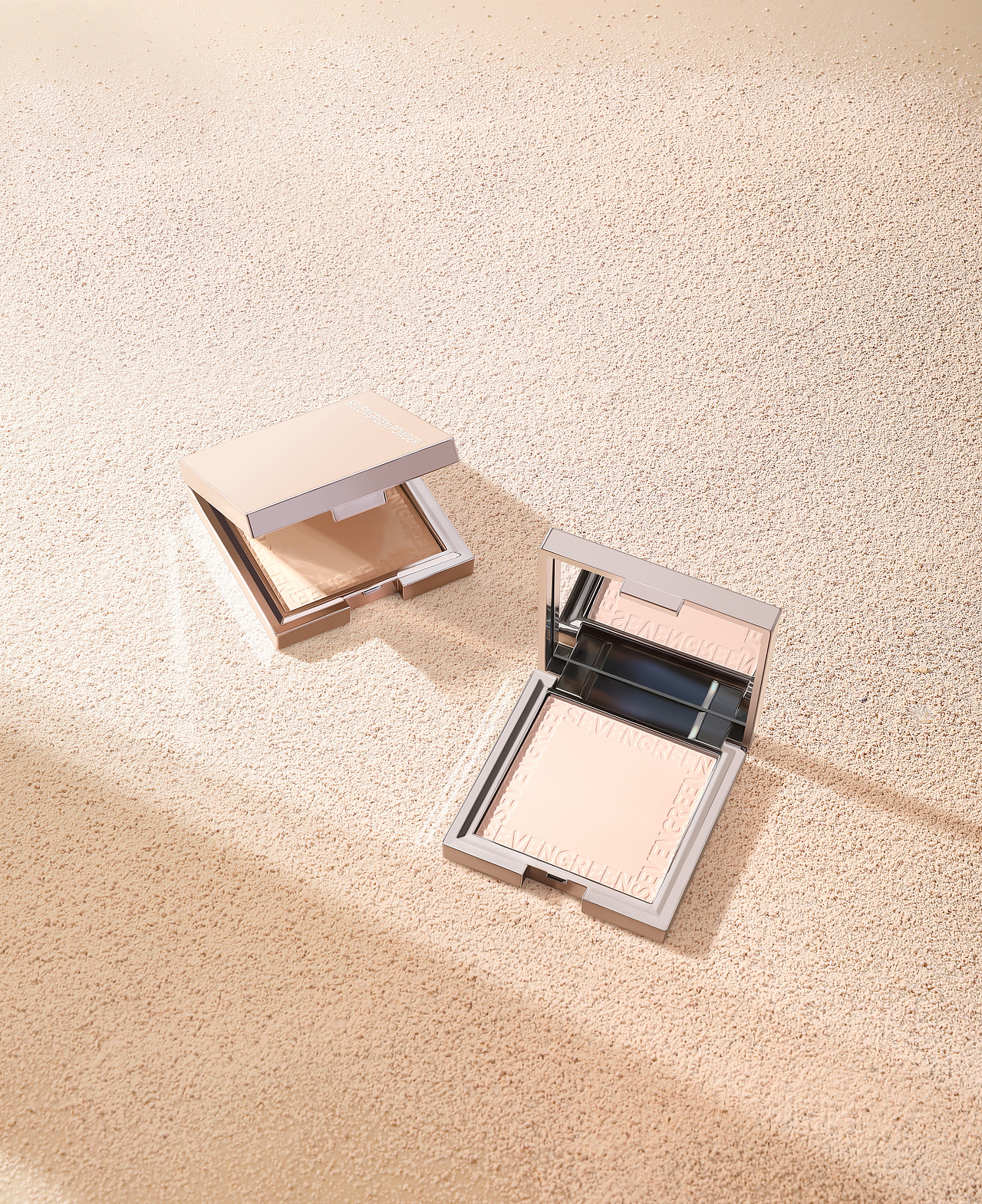 定妆散粉 | 摄影后期精修