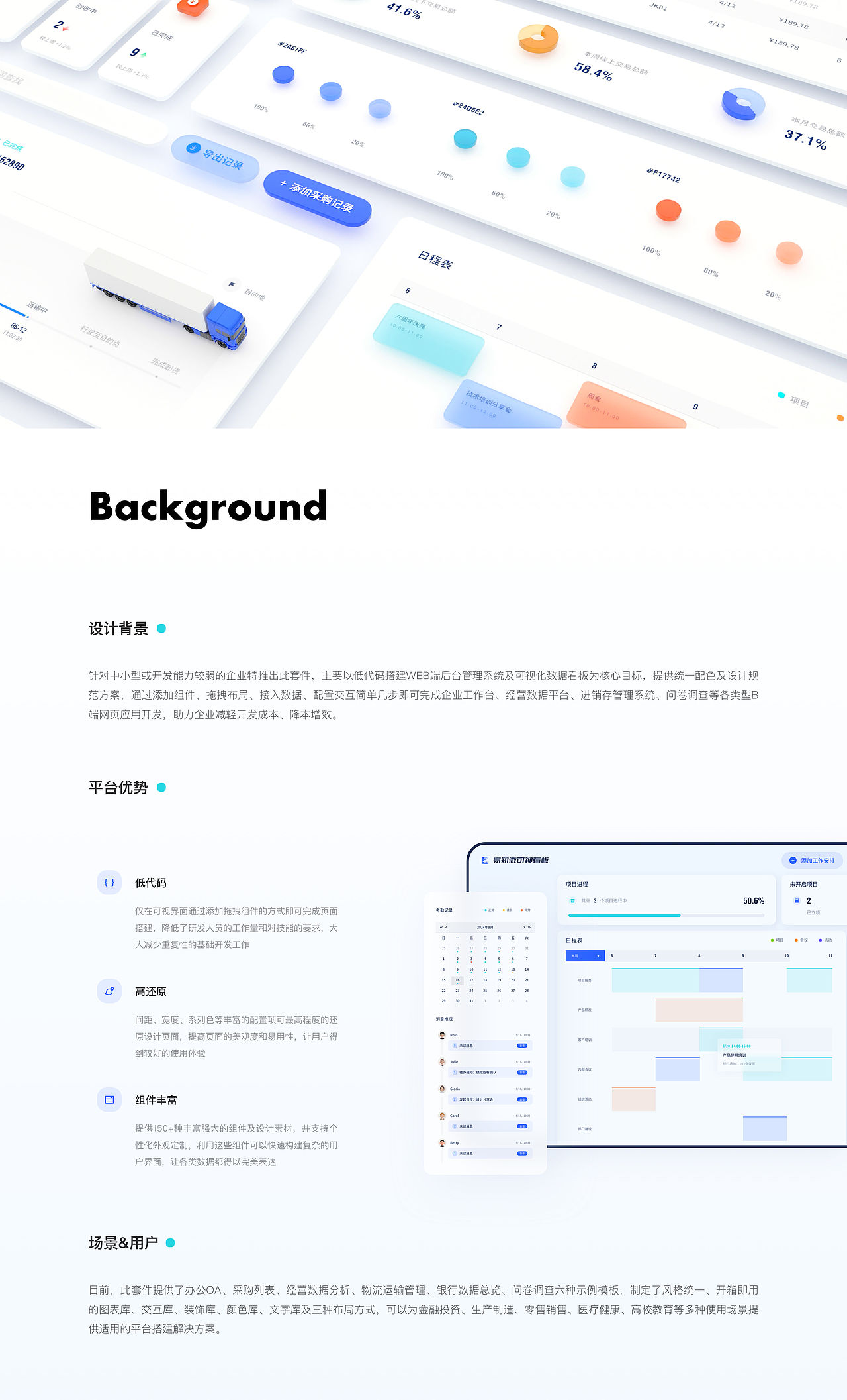 EasyV可视化资源套件|搭建小型Web系统的强来了!(图ZMzc1MDk1OTM2) - 软件界面 - 站酷设计师要加奶盖原创素材 - 站酷ZCOOL