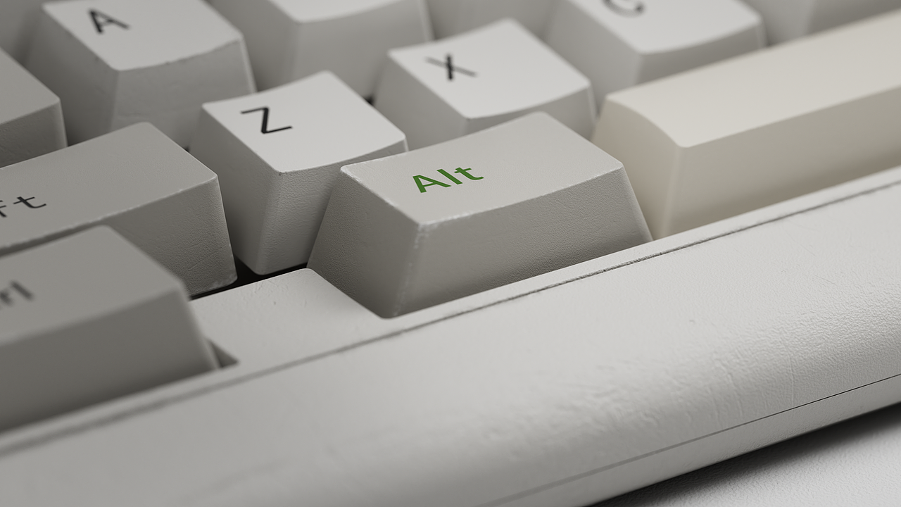 复古键盘渲染 | Commodore 64 and IBM Model M