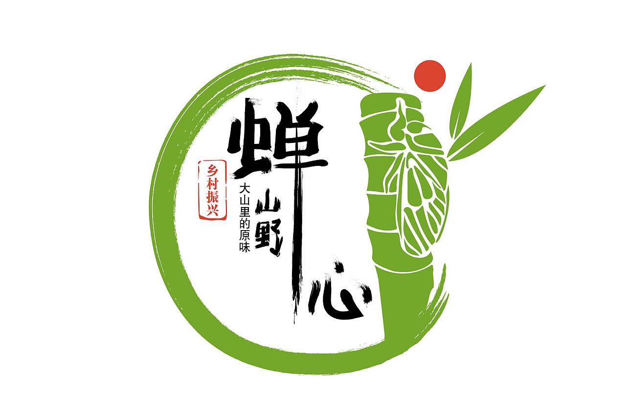 原创蝉logo蝉标志矢量蝉图