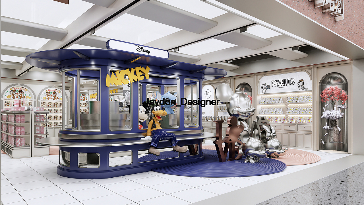 MINISO /Disney主题店（图ZMzc1MTAwMzY0） - 商业空间设计 - 站酷设计师Jaydon_Designer原创素材 - 站酷ZCOOL