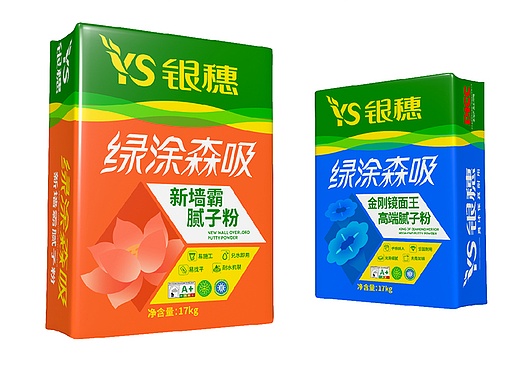 包装 仿石漆 腻子粉 品牌策划 涂料包装 涂料包装设计