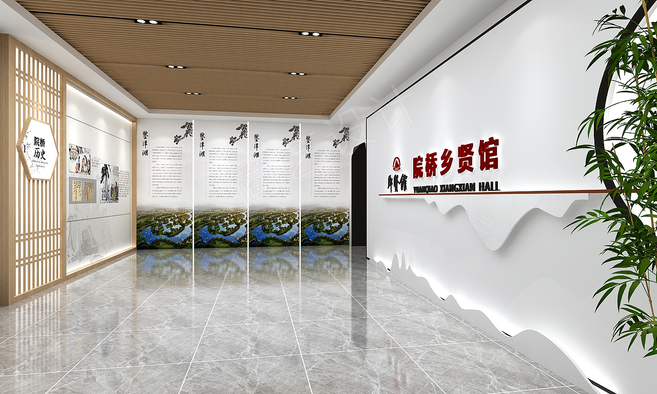 乡贤馆村史馆（图ZMzc1MTAyNTg0） - 建筑/空间 - 站酷设计师ZK65原创素材 - 站酷ZCOOL