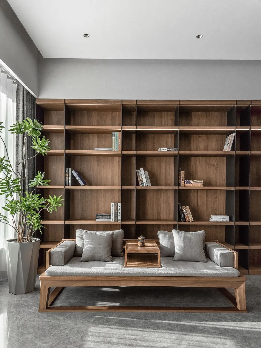 KONG DESIGN丨英特公寓丨木的架构