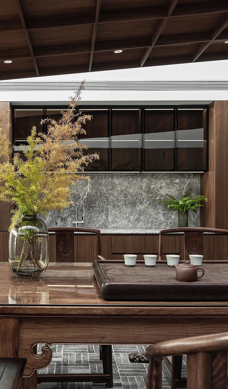 KONG DESIGN丨英特公寓丨木的架构