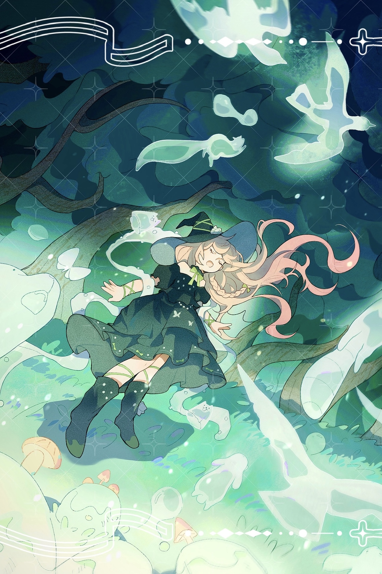 幻想的色彩——6-7月插画作品合集