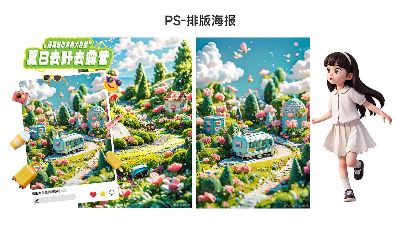 堆友AI-海报设计教程（图ZMzc1MTA1MTk2） - AI作品 - 站酷设计师造艺者原创素材 - 站酷ZCOOL