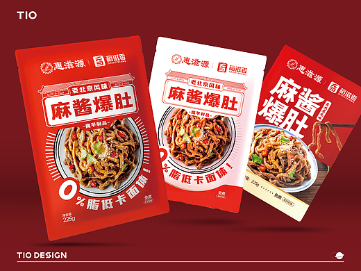 稻滋香·麻酱爆肚包装设计 | 太空人品牌策划