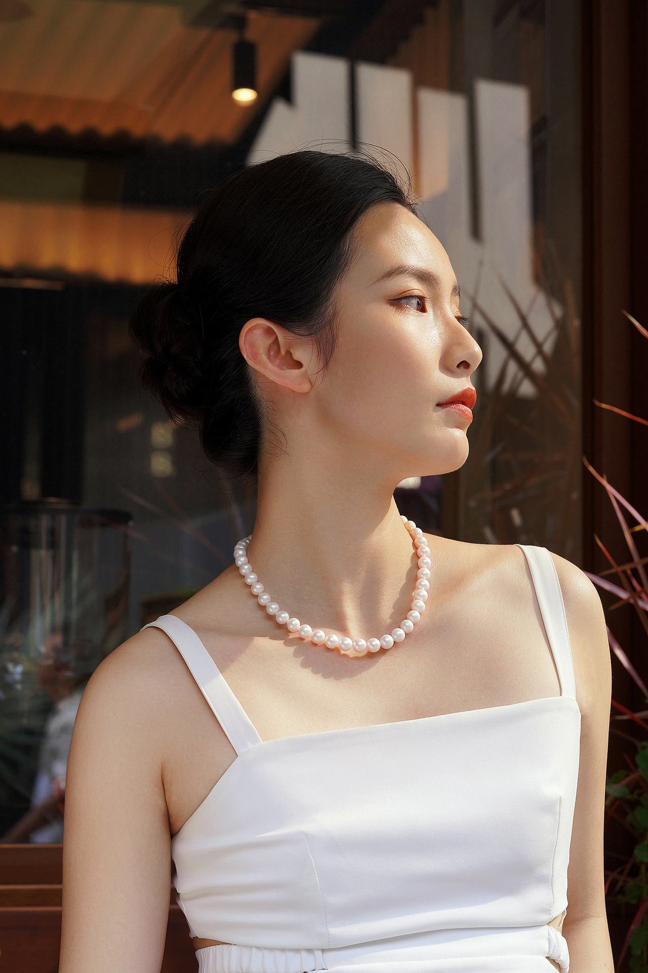 珠宝拍摄| 模特图 珍珠项链展示（图ZMzc1MTA3OTYw） - 产品摄影 - 站酷设计师珠宝摄影师Ja原创素材 - 站酷ZCOOL