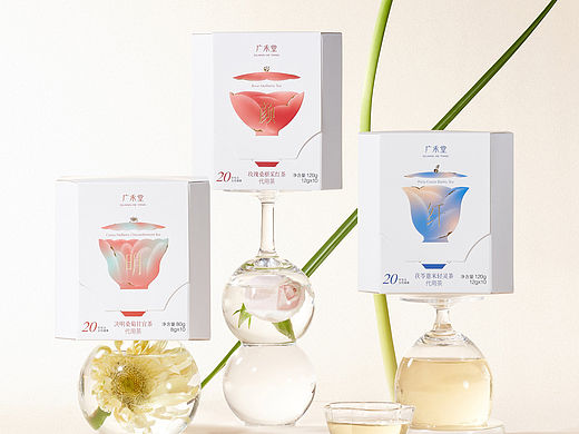 言物集 X 广禾堂 | 养生花茶品牌调性鲜花场景产品拍摄