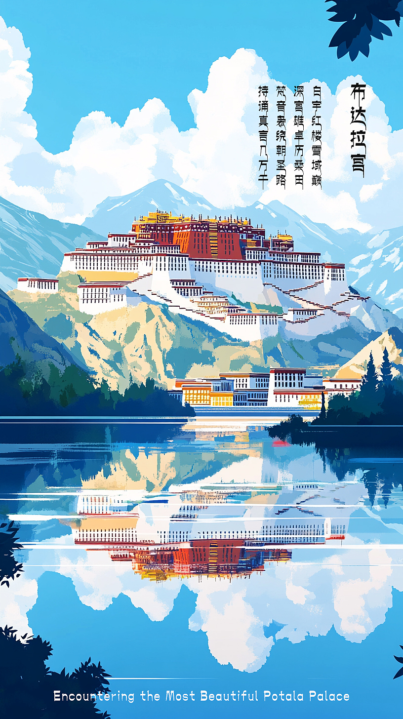 遇见神圣的布达拉宫（图ZMzc1MTExNzM2） - 其他平面 - 站酷设计师小猪品牌设计原创素材 - 站酷ZCOOL