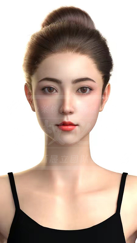 虚拟数字人——美型形象大使（灵儿）（图ZMzc1MTE4ODMy） - 人物/生物 - 站酷设计师创新晟立技术团队原创素材 - 站酷ZCOOL