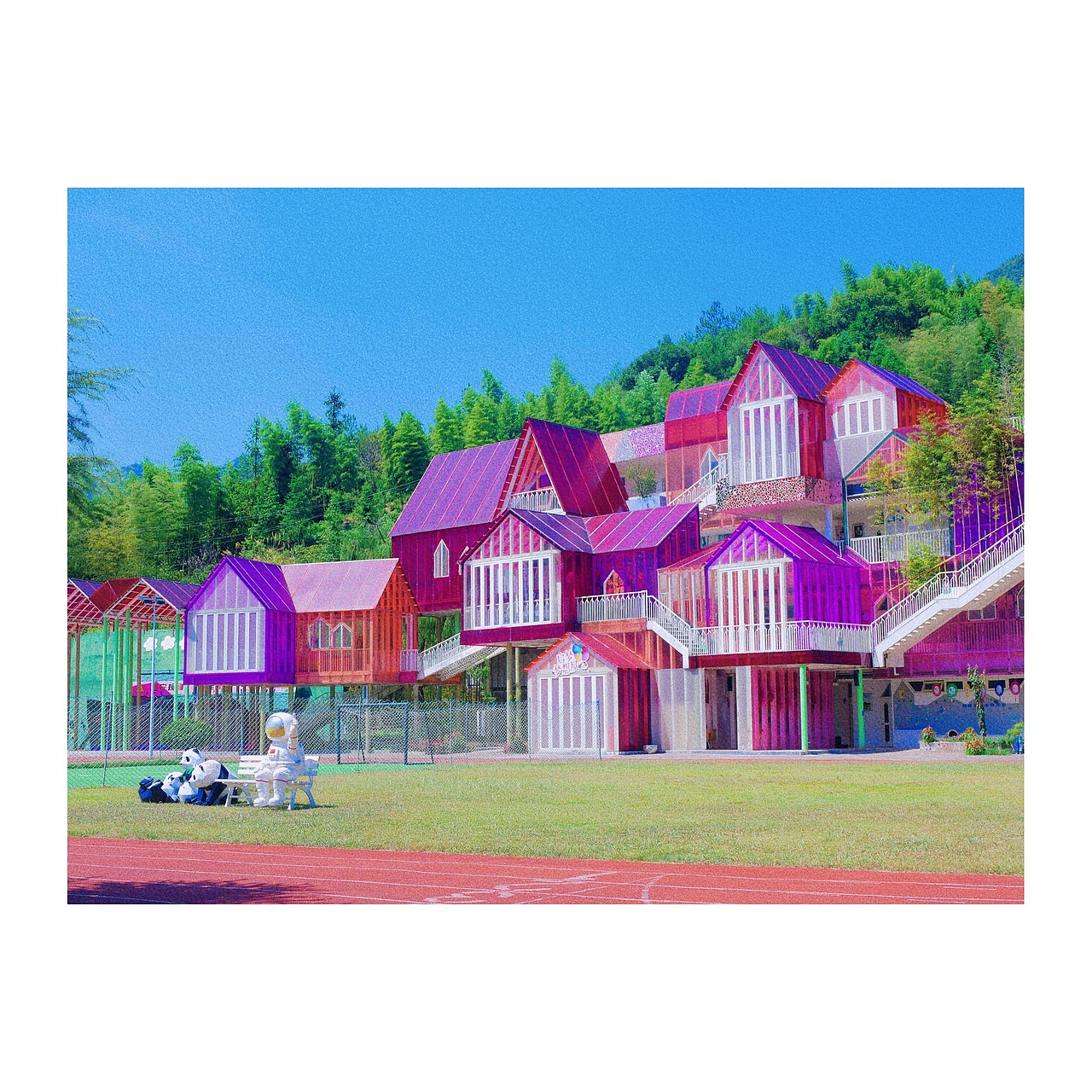 千岛湖富文乡小学,中国最奇幻奇美的学校!（图ZMzc1MTIwMDA0） - 环境/建筑摄影 - 站酷设计师peanut落生原创素材 - 站酷ZCOOL