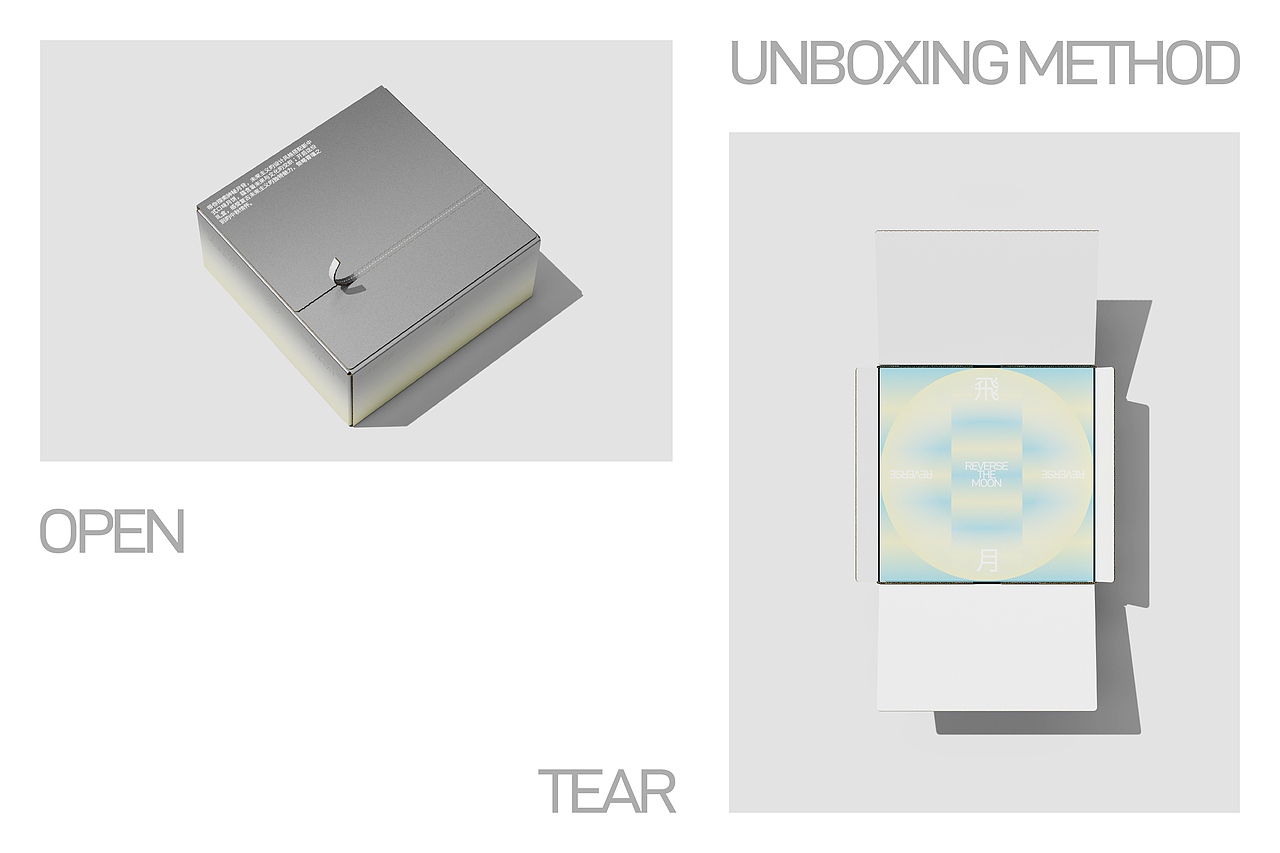 反转月球丨中秋礼盒设计