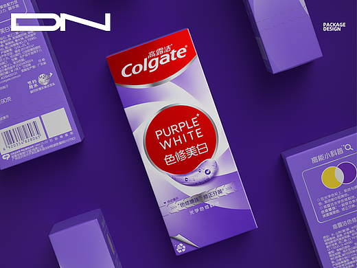 Colgate高露洁｜色修美白牙膏包装设计全案