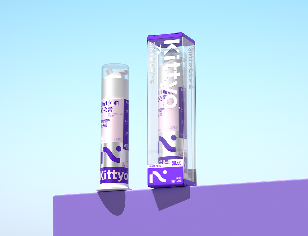 灵丹新作｜Kittyo凯优宠物营养品品牌包装设计（图ZMzc1MTM0NDI0） - 包装 - 站酷设计师北京灵丹创意原创素材 - 站酷ZCOOL