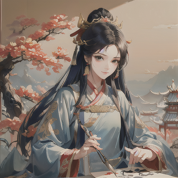 古风壁纸（图ZMzc1MTM0Njk2） - 商业插画 - 站酷设计师烟火遇原创素材 - 站酷ZCOOL