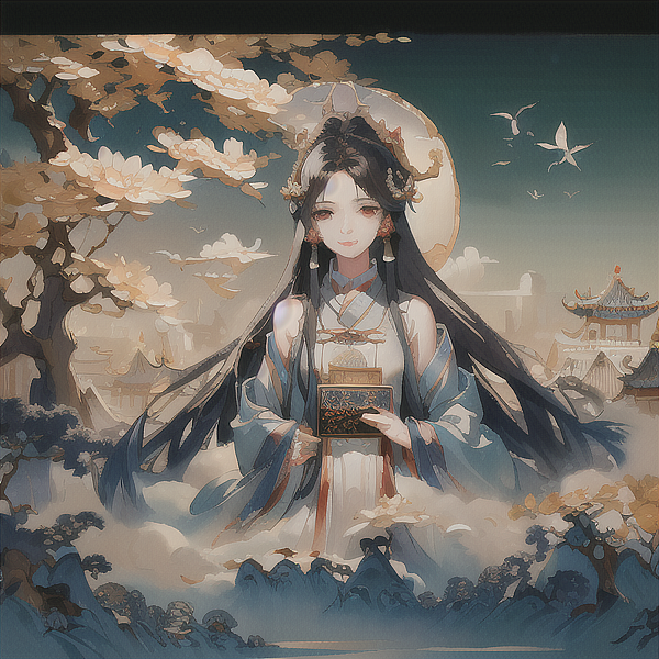 古风壁纸（图ZMzc1MTM0NzAw） - 商业插画 - 站酷设计师烟火遇原创素材 - 站酷ZCOOL