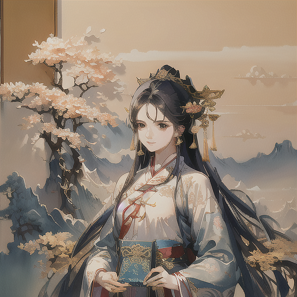 古风壁纸（图ZMzc1MTM0NzI4） - 商业插画 - 站酷设计师烟火遇原创素材 - 站酷ZCOOL