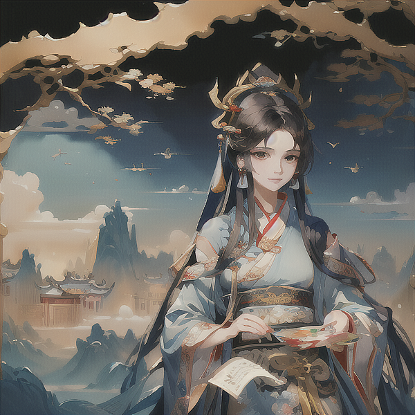 古风壁纸（图ZMzc1MTM0NzI0） - 商业插画 - 站酷设计师烟火遇原创素材 - 站酷ZCOOL