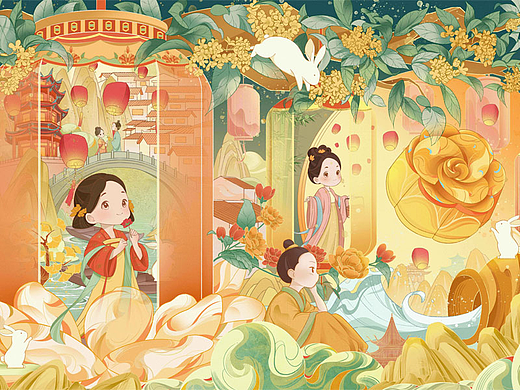 中秋｜金桂满枝头 月圆中秋夜