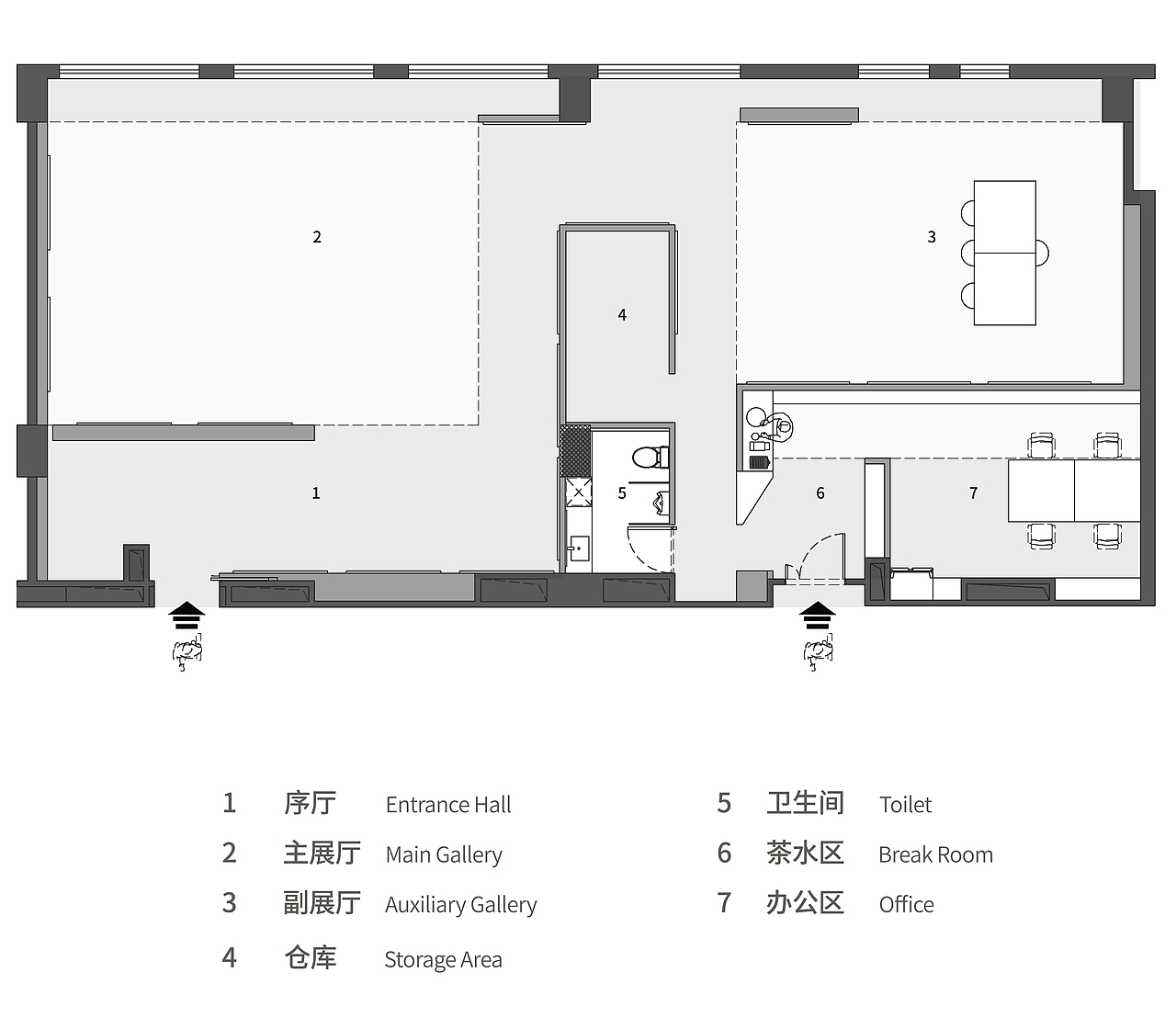 射线空间 当代艺术画廊|空间设计(图ZMzc1MTQxMzMy) - 商业空间设计 - 站酷设计师阎祺昀郑思思原创素材 - 站酷ZCOOL