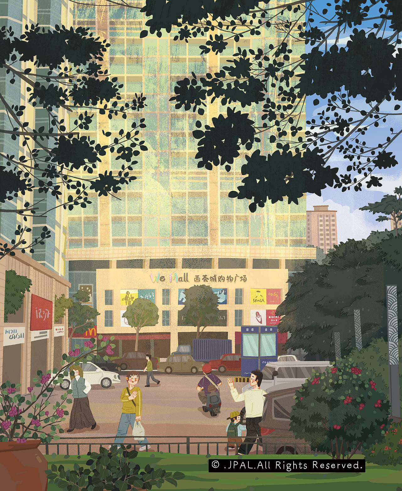 我以为的·他们的生活_VOL.1（图ZMzc1MTUzMjI0） - 商业插画 - 站酷设计师JPAL原创素材 - 站酷ZCOOL
