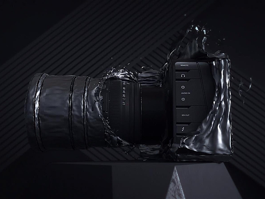 C4D作品摄像机三维产品动画案例