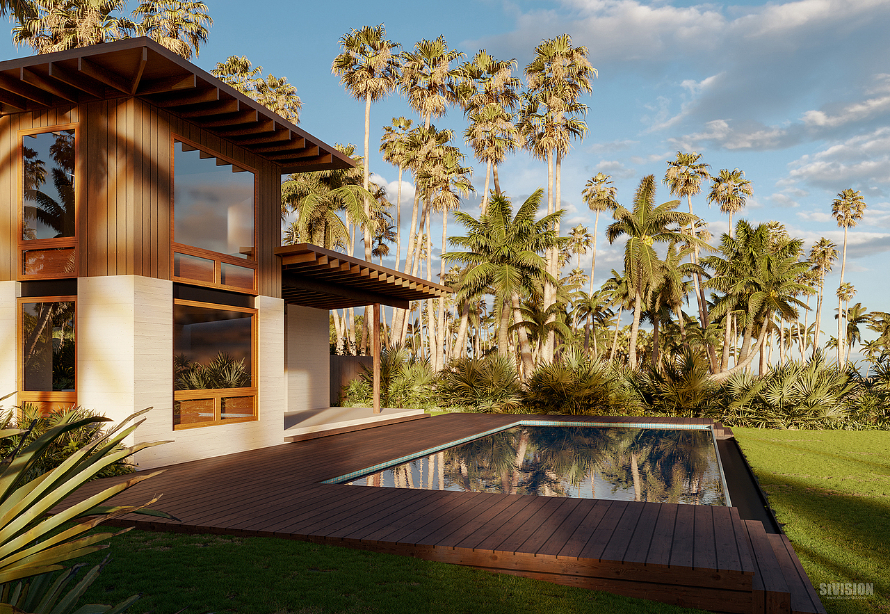 Palm House 渲染- 斯特视觉