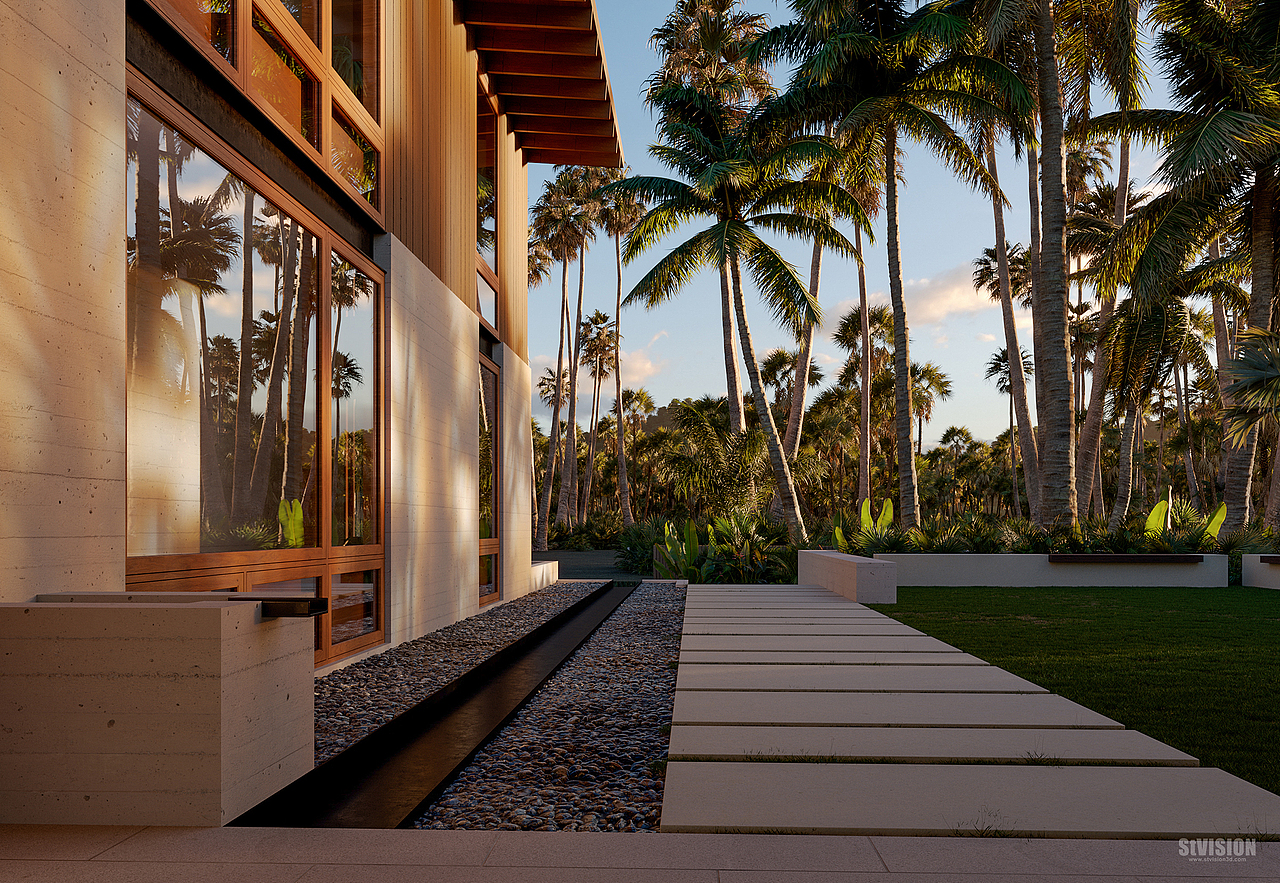 Palm House 渲染- 斯特视觉