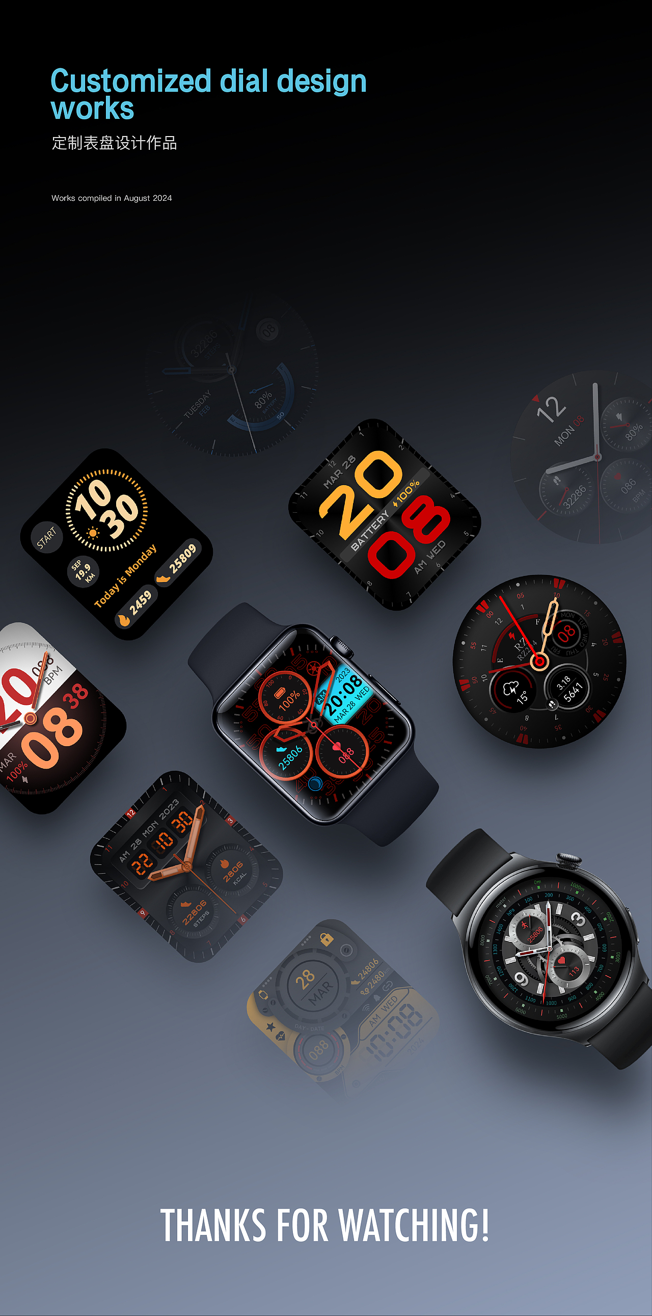 定制表盘设计作品（图ZMzc1MTc0Nzgw） - APP界面 - 站酷设计师风说你要来原创素材 - 站酷ZCOOL