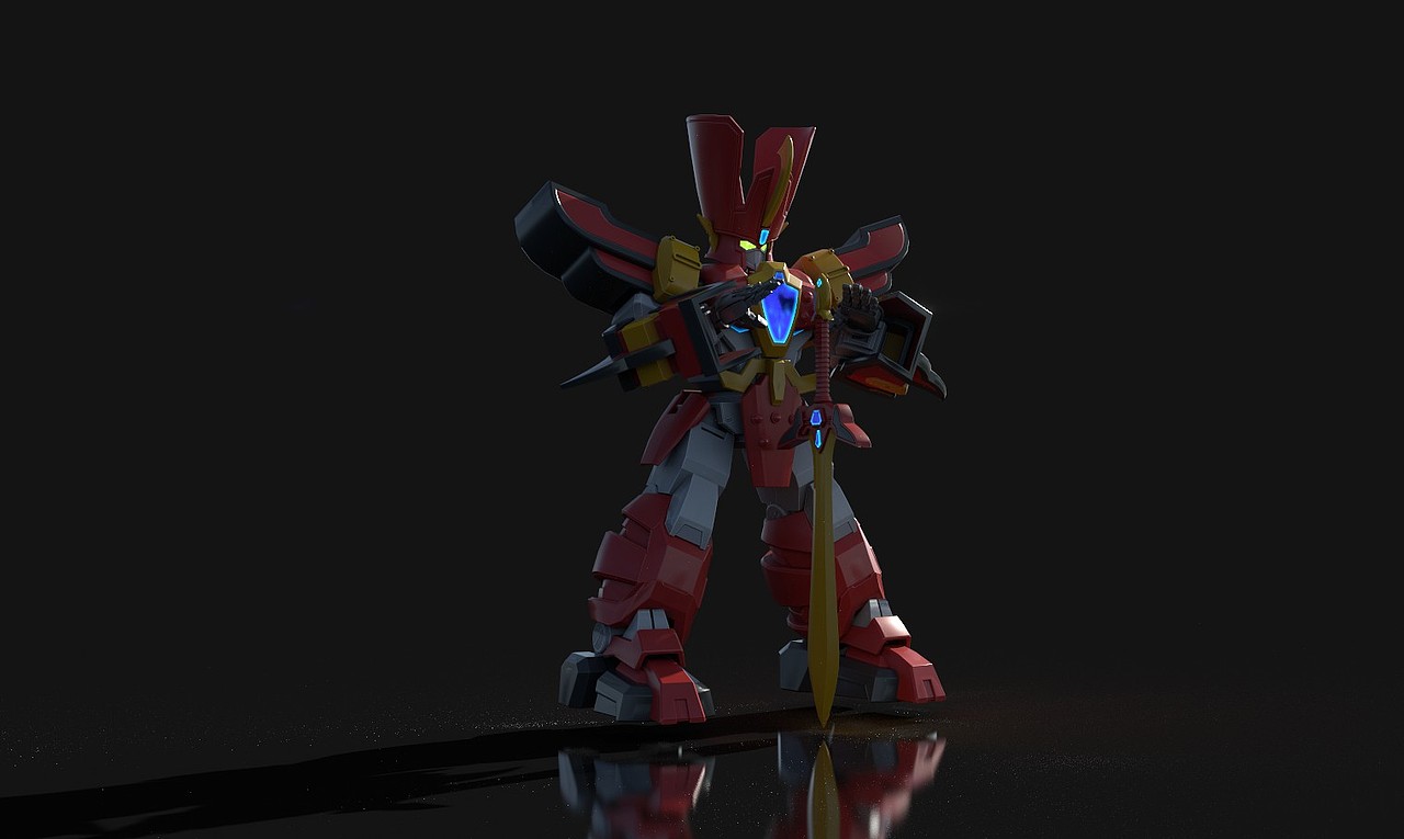 3D机甲魔动王光能使者之地隐侠