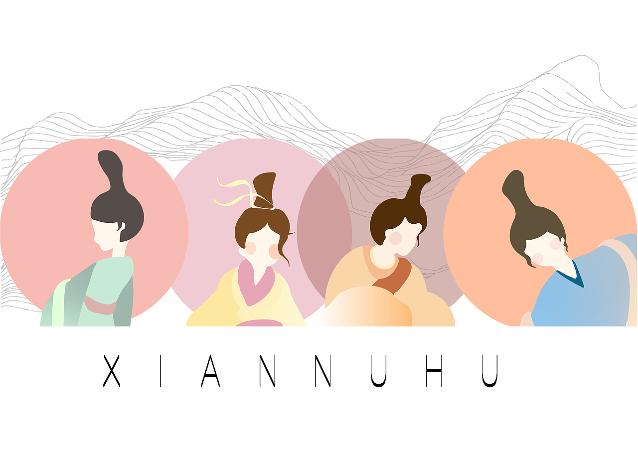 新余仙女湖文创画稿（图ZMzc1MTkxNzQ4） - IP形象 - 站酷设计师羊羊设计狮原创素材 - 站酷ZCOOL