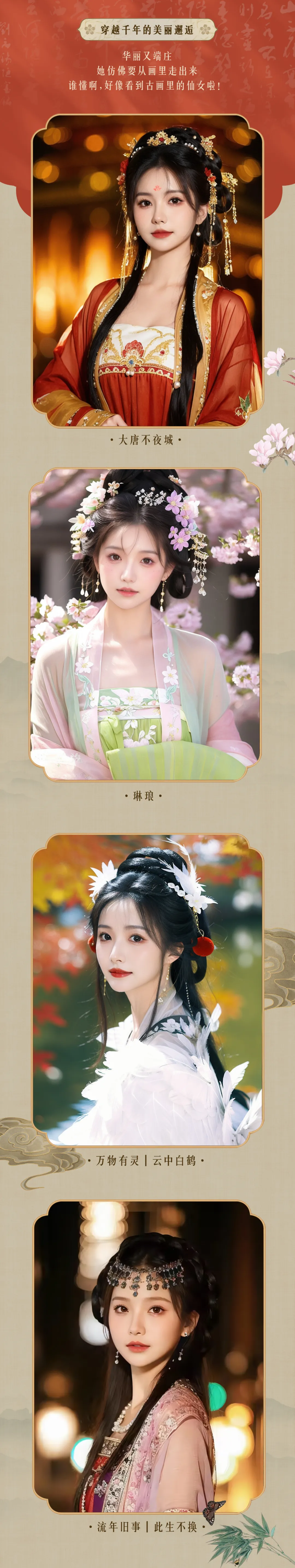 草坪档案｜妙鸭联动AI妆造，古装穿搭玩法上新（图ZMTQ4NzY4MTY=） - 资讯 - 站酷设计师人工草坪AIDESIGN原创素材 - 站酷ZCOOL