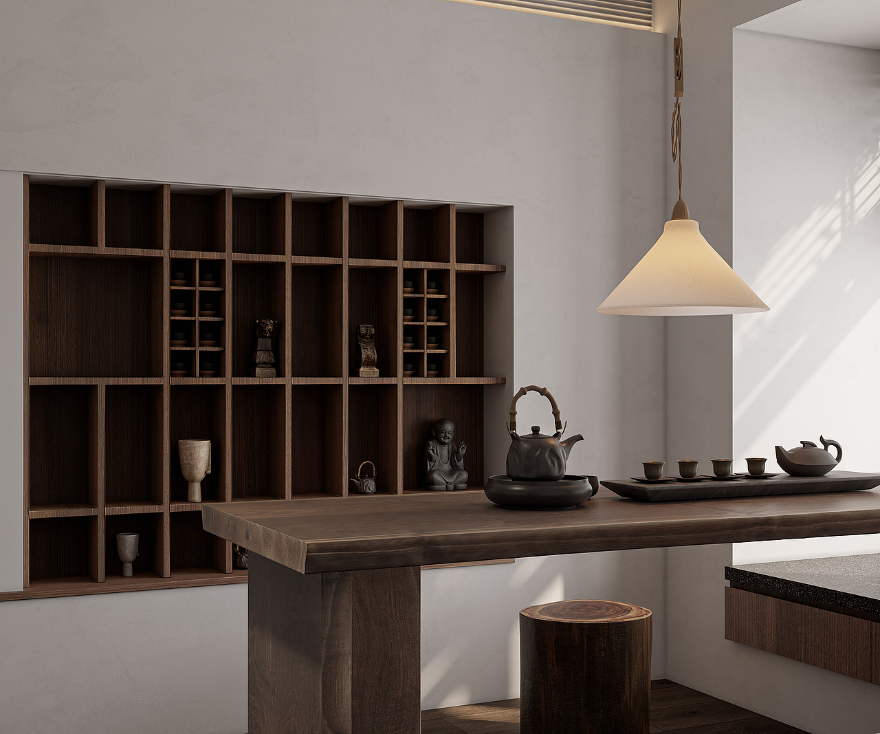 形道设计丨观山印（图ZMzc1MTk2NjY0） - 家装设计 - 站酷设计师形道空间设计原创素材 - 站酷ZCOOL