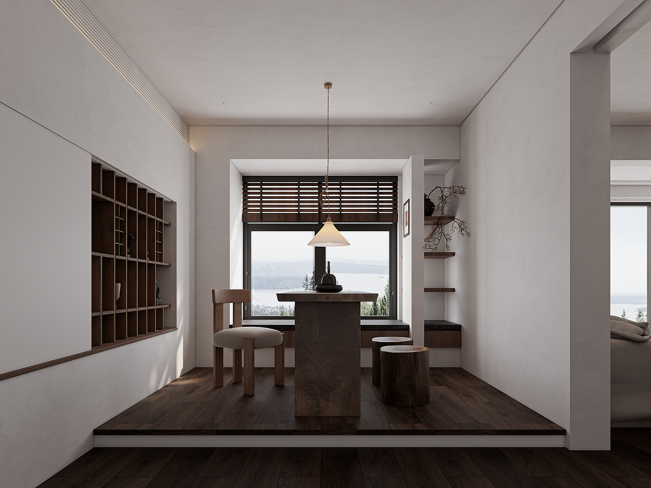 形道设计丨观山印（图ZMzc1MTk2NjQw） - 家装设计 - 站酷设计师形道空间设计原创素材 - 站酷ZCOOL