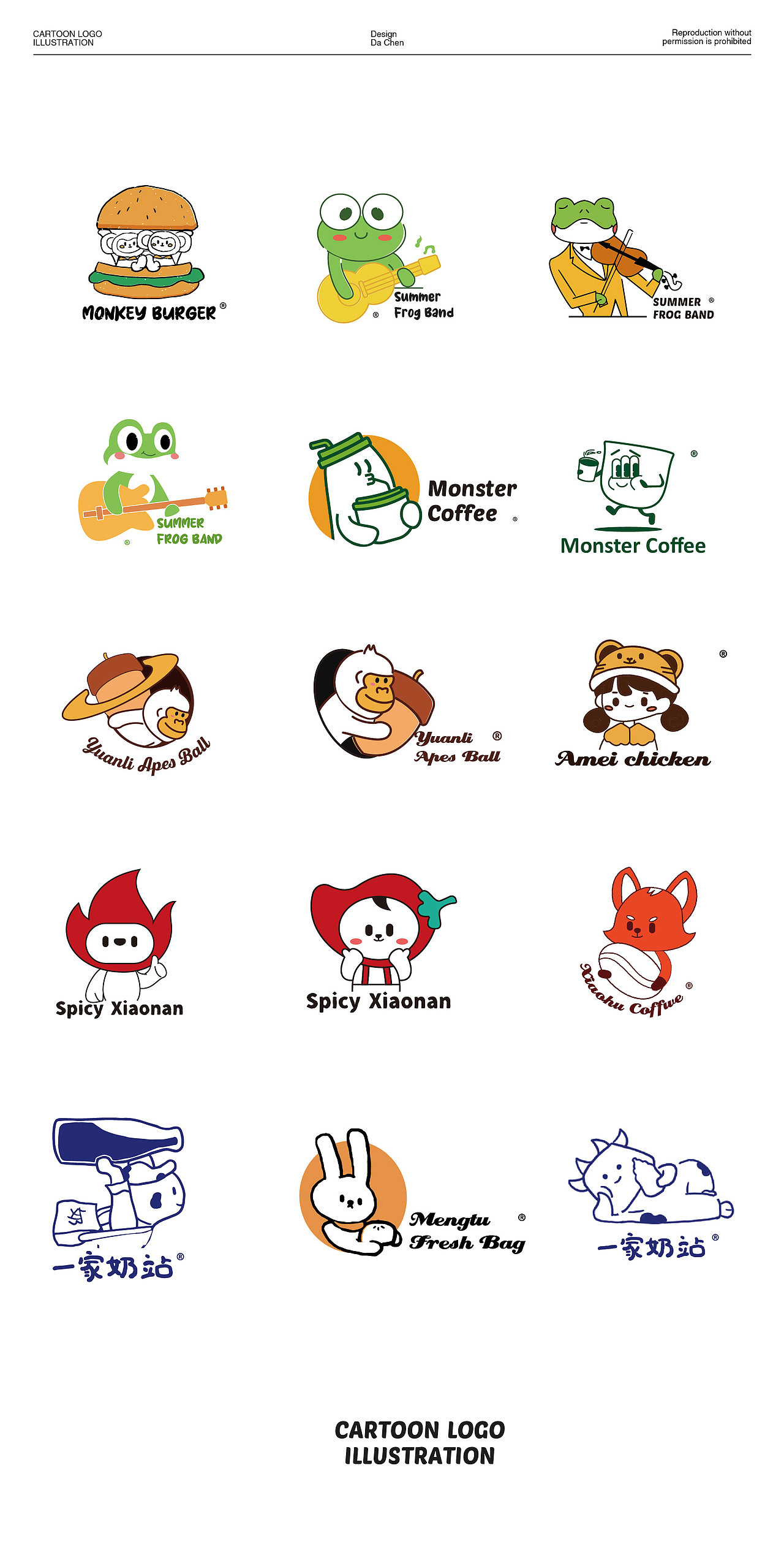 Cartoon logo | design