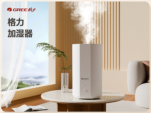 格力小家电详情页——加湿器