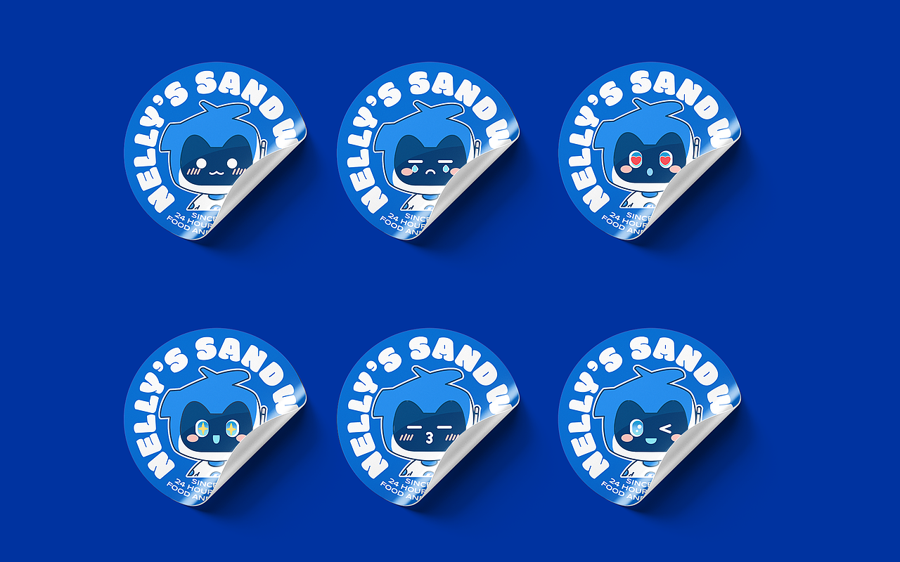 原创ip形象设计｜机器人助手-惠仔