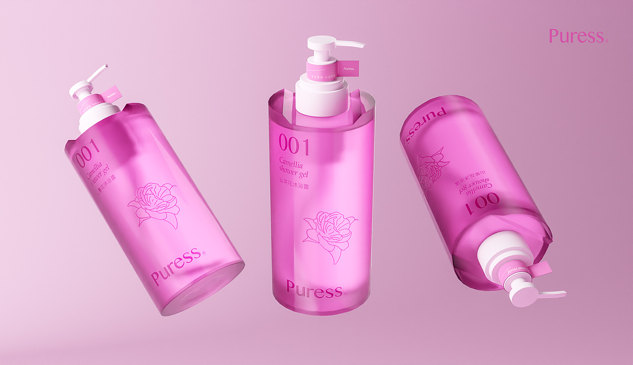 Puress丨沐浴露包装设计（图ZMzc1MjMyODY4） - 包装 - 站酷设计师U_M_E原创素材 - 站酷ZCOOL